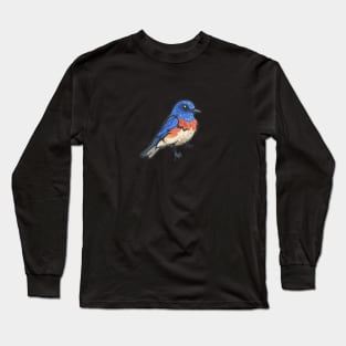 Western Bluebird Long Sleeve T-Shirt